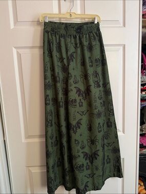 Wide Leg Goth Trousers